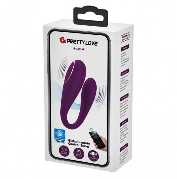 Pretty Love - August Invisible Wearable Vibrators (Smart APP Model - Chargeable) Pretty Love - August Invisible Wearable Vibrators (Smart APP Model - Chargeable)